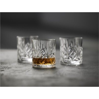 Szklanki do whisky Melodia ze szkła kryształowego, Lyngby Glas