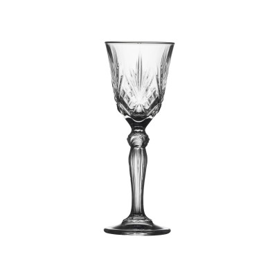 Kieliszki 50 ml Melodia ze szkła kryształowego, Lyngby Glass