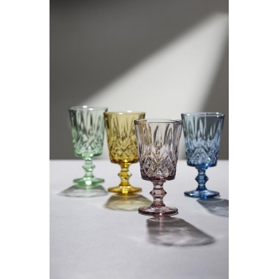 Kieliszki do wina Sorrento 290 ml, bursztynowe, Lyngby Glass