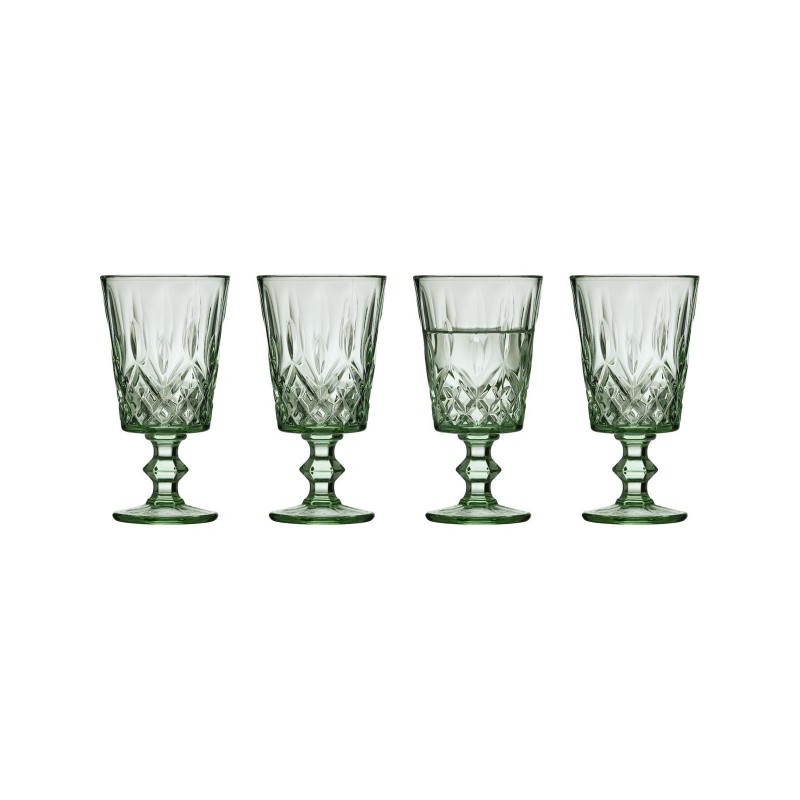 Kieliszki do wina Sorrento 290 ml, zielone, Lyngby Glas