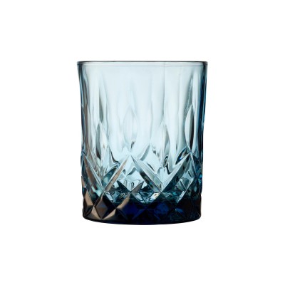 Szklanki do whisky Sorrento 4 szt., niebieskie, Lyngby Glass