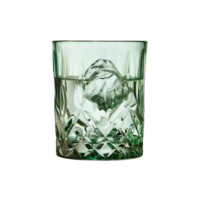 Szklanki do whisky Sorrento 4 szt., zielone, Lyngby Glas