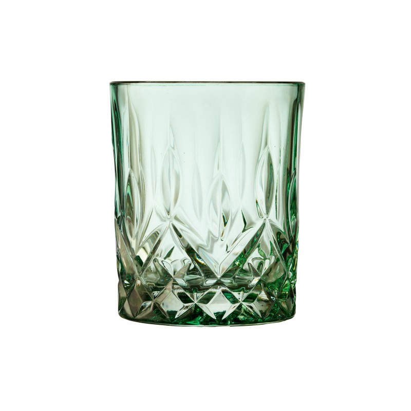 Szklanki do whisky Sorrento 4 szt., zielone, Lyngby Glas