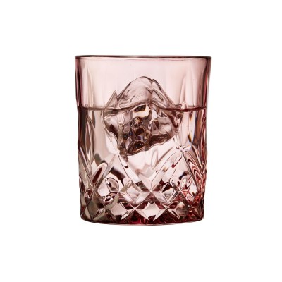 Szklanki do whisky Sorrento 4 szt., różowe, Lyngby Glass