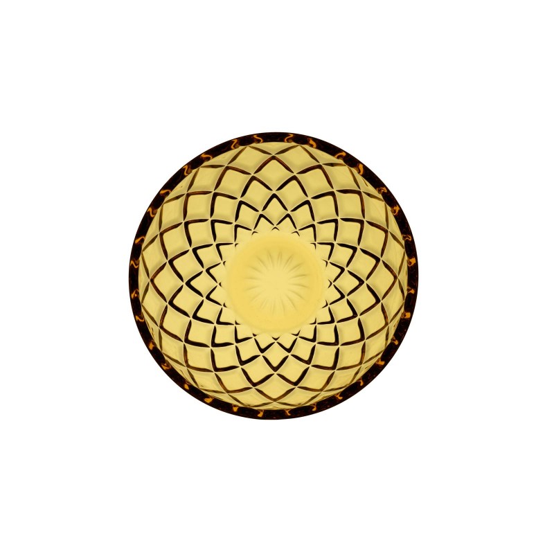 Miseczki  Sorrento 4 szt., amber, Lyngby Glass