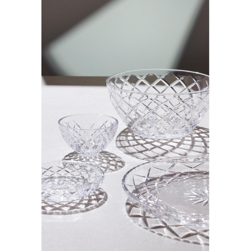 Miseczki  Sorrento 6 szt., przezroczysta, Lyngby Glass