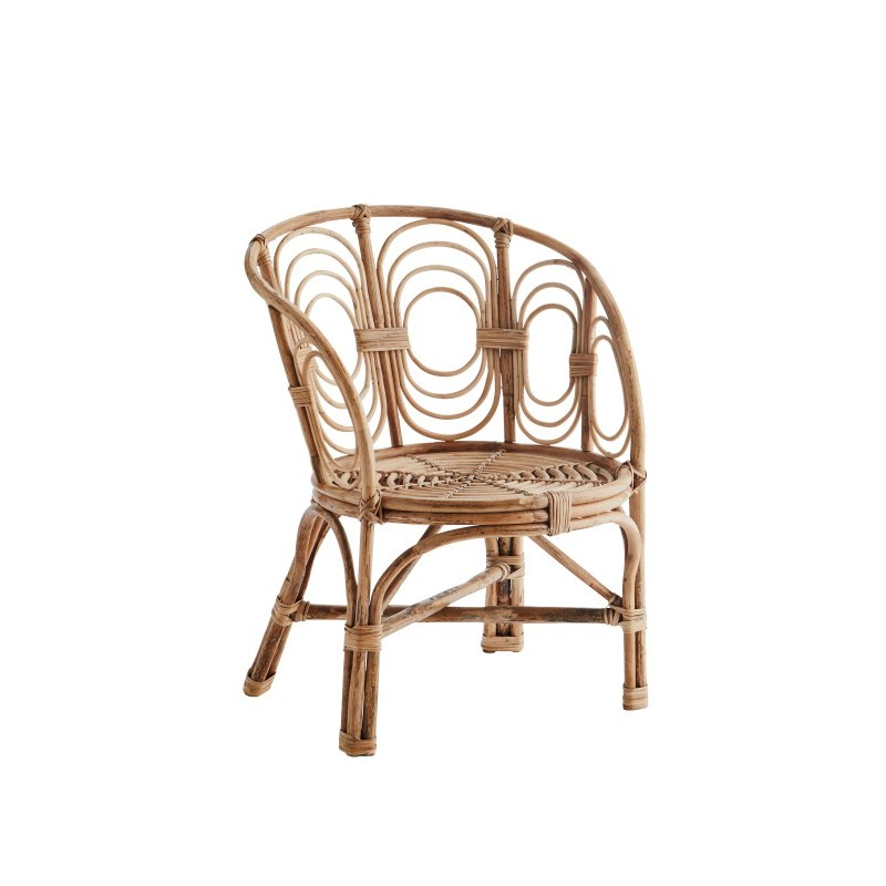 Rondi krzesło bambusowe, naturalne, Madam Stoltz