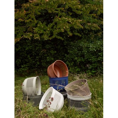 Niski kosz Ume na pranie, otwarty, Taupe, Zone Denmark