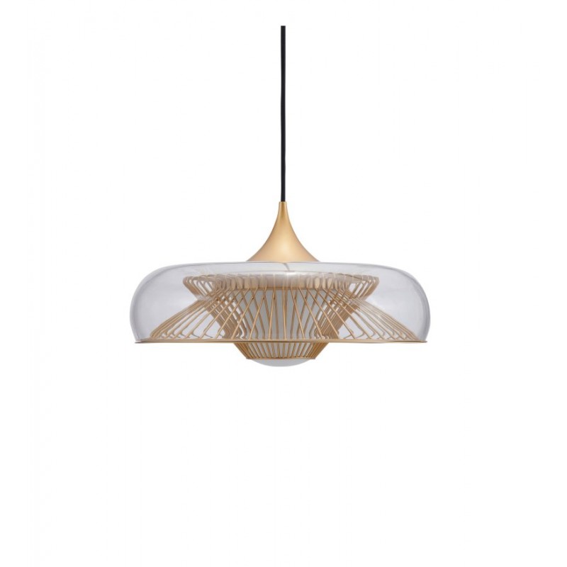 Chordis lampa wisząca, brass/złota, Umage