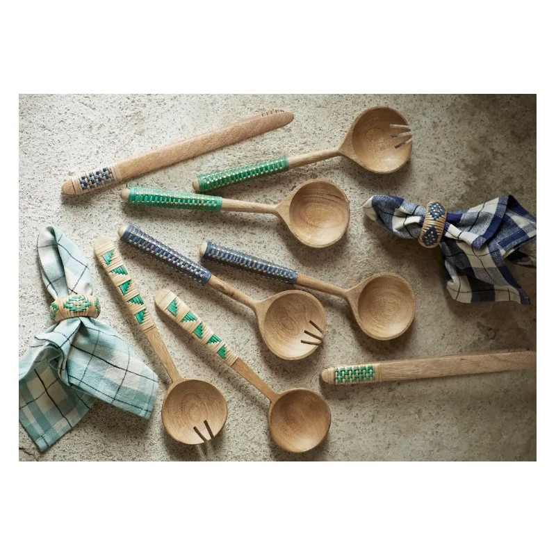 Zestaw drewnianych łyżek do sałat Sali, Madam Stoltz