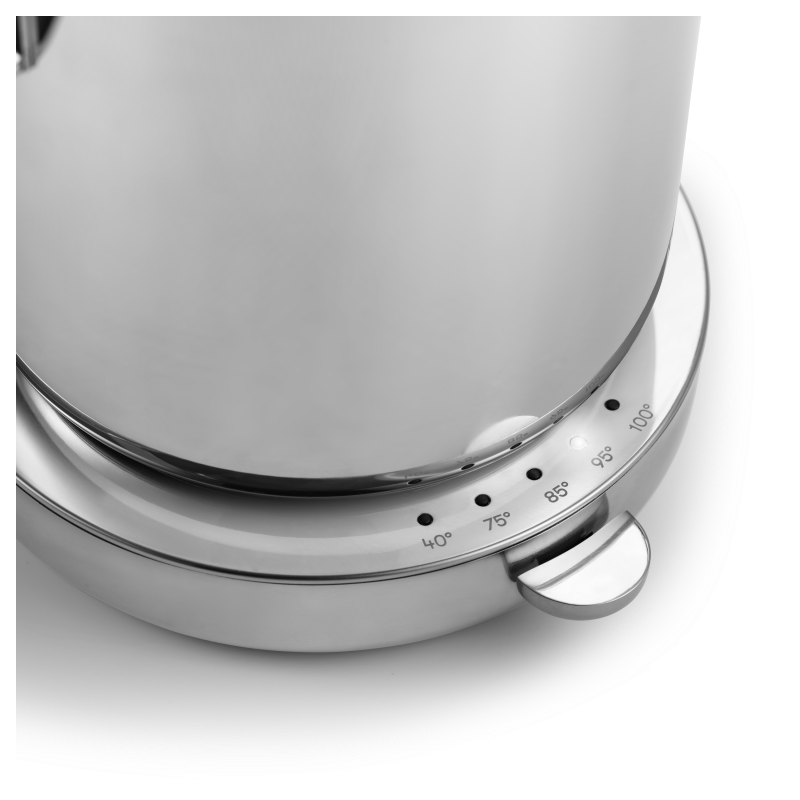 Stalowy czajnik 1.2 l elektryczny z regulacją temperatury, Aarke