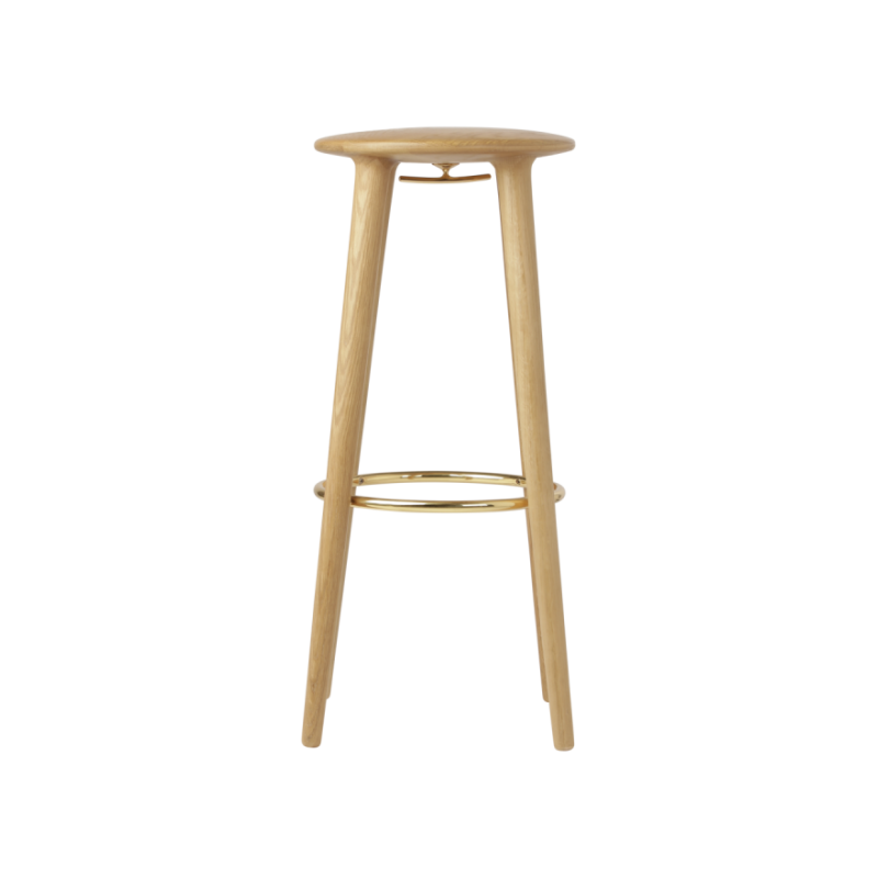 Stołek barowy Socialite 77,7 cm, naturalny, Umage