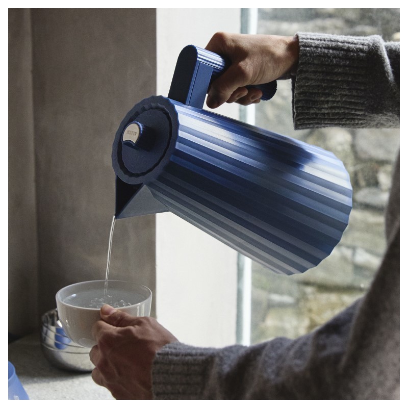 Plisse- Czajnik elektryczny, niebieski 1,7 l, Alessi