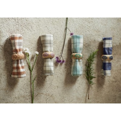 Bami pierścienie do serwetek, naturalne, Madam Stoltz