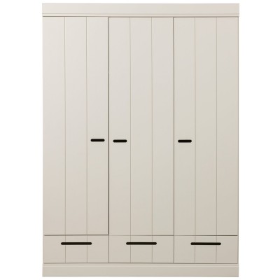 Szafa 3-drzwiowa Connect, dust, Woood