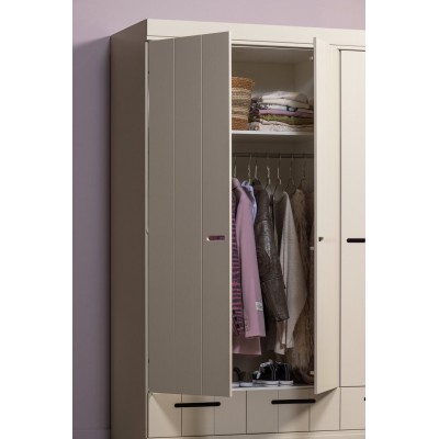 Szafa 3-drzwiowa Connect, dust, Woood