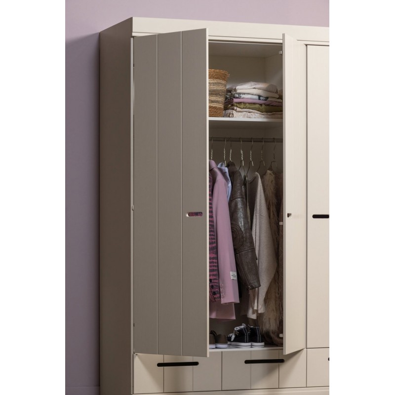 Szafa 3-drzwiowa Connect, dust, Woood