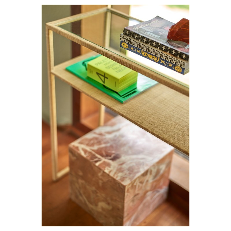 Konsola Raffia, naturalna, HKliving