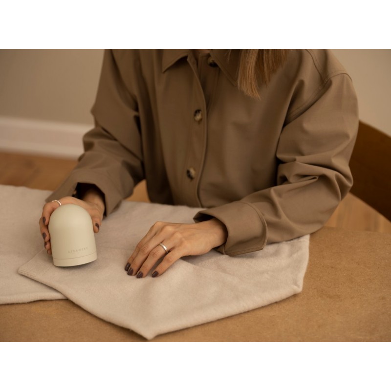 Pilo 2 golarka do tkanin, beżowa, Steamery