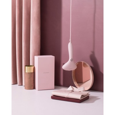 Parownica Cirrus no. 2, różowa, Steamery