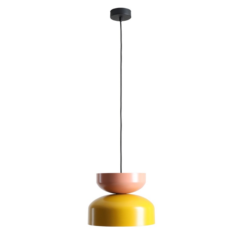 Lampa wisząca Tula dark mustard+coral, Aldex