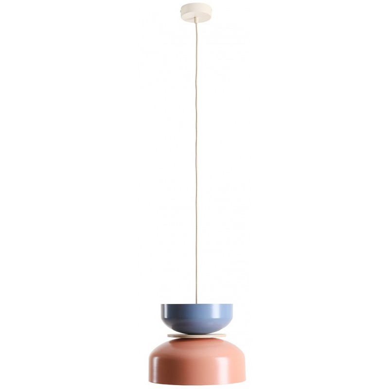 Lampa wisząca Tula light coral+dusty blue, Aldex
