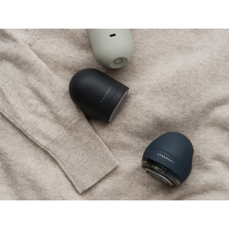 Pilo 1 golarka do tkanin, czarna, Steamery