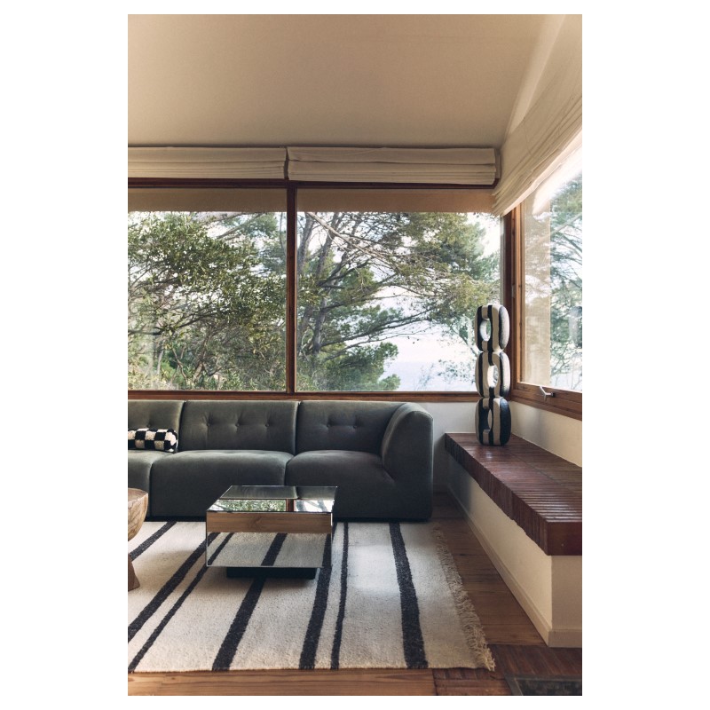 Rzeźba Monochrome, czarno biała, HKliving