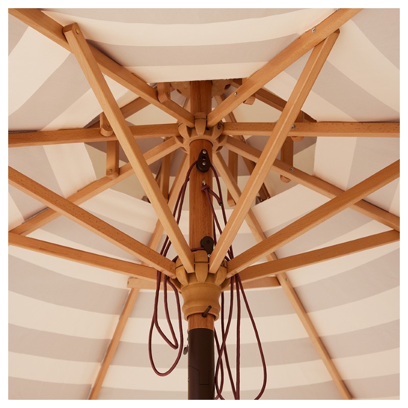 Stracciatella parasol ogrodowy w pasy, HKLiving