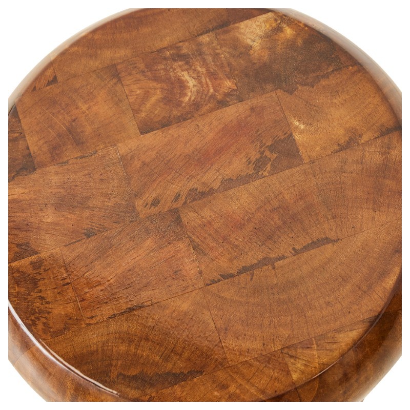 Chestnut, drewniany stołek, HKLiving