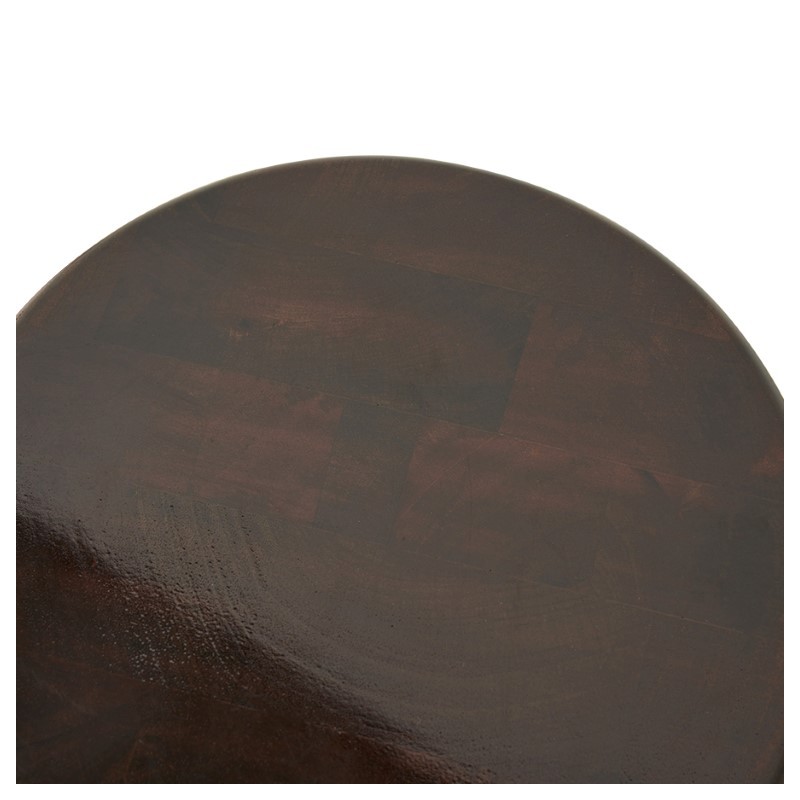 Burgundy drewniany stołek, HKLiving