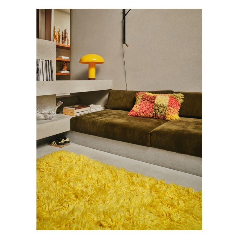 Dywan Fluffy żółty (150x240cm), HKLiving