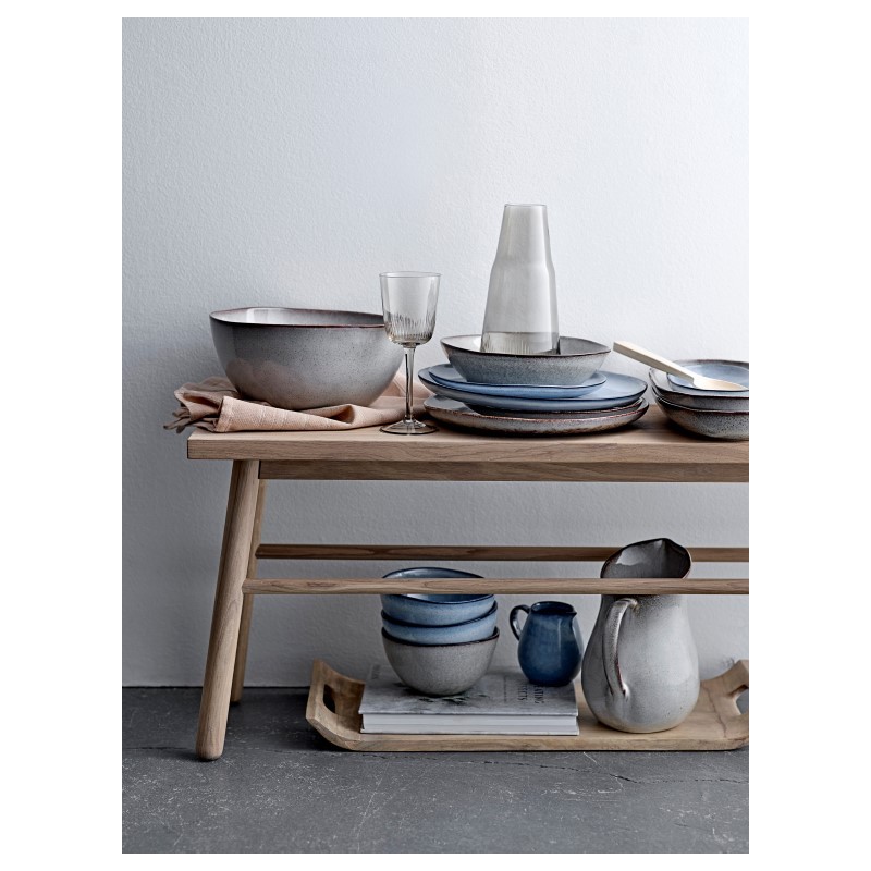 Sandrine zestaw śniadaniowy, niebieski, Bloomingville