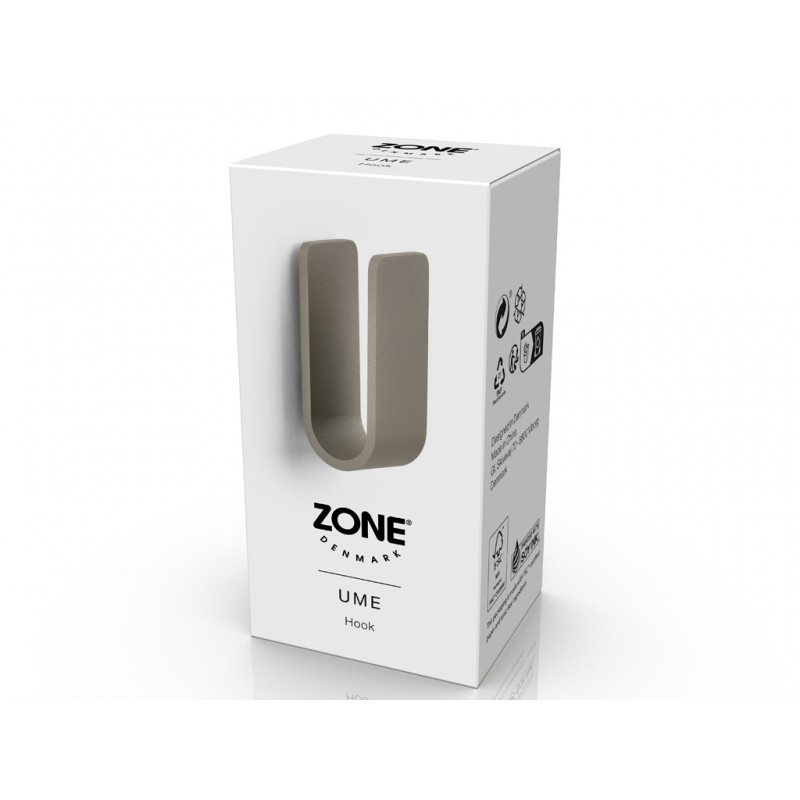 Ume wieszak ścienny, taupe, Zone Denmark