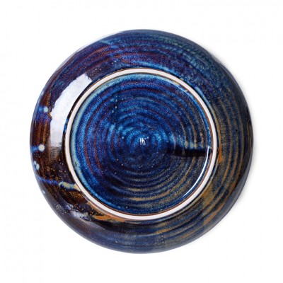 Talerz głęboki M Chef Ceramics Rustic Blue, HKLiving