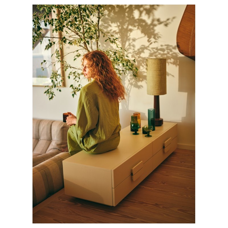 Szafka Specious niska, kremowa, HKLiving