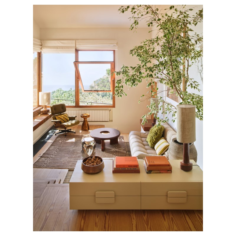 Szafka Specious niska, kremowa, HKLiving