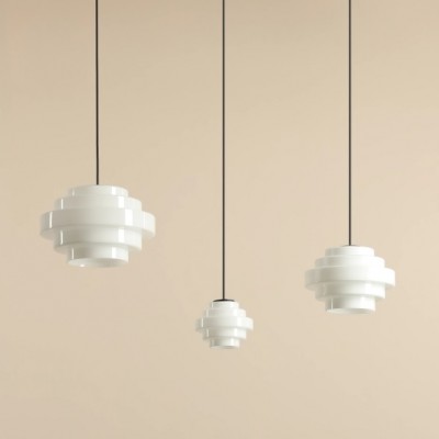 Lampa wisząca Filo M Milky ⌀14 , retro styl, Aldex