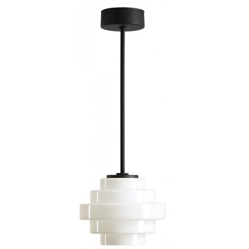 Lampa wisząca Filo S Milky ⌀14 , retro styl, Aldex