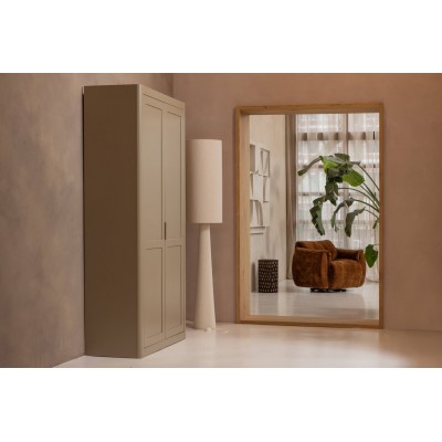 Loft lampa podłogowa XL 187 cm, boucle naturalna, Wooo