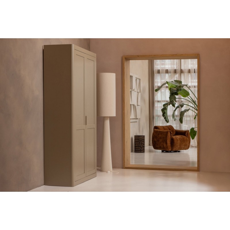 Loft lampa podłogowa XL 187 cm, boucle naturalna, Wooo