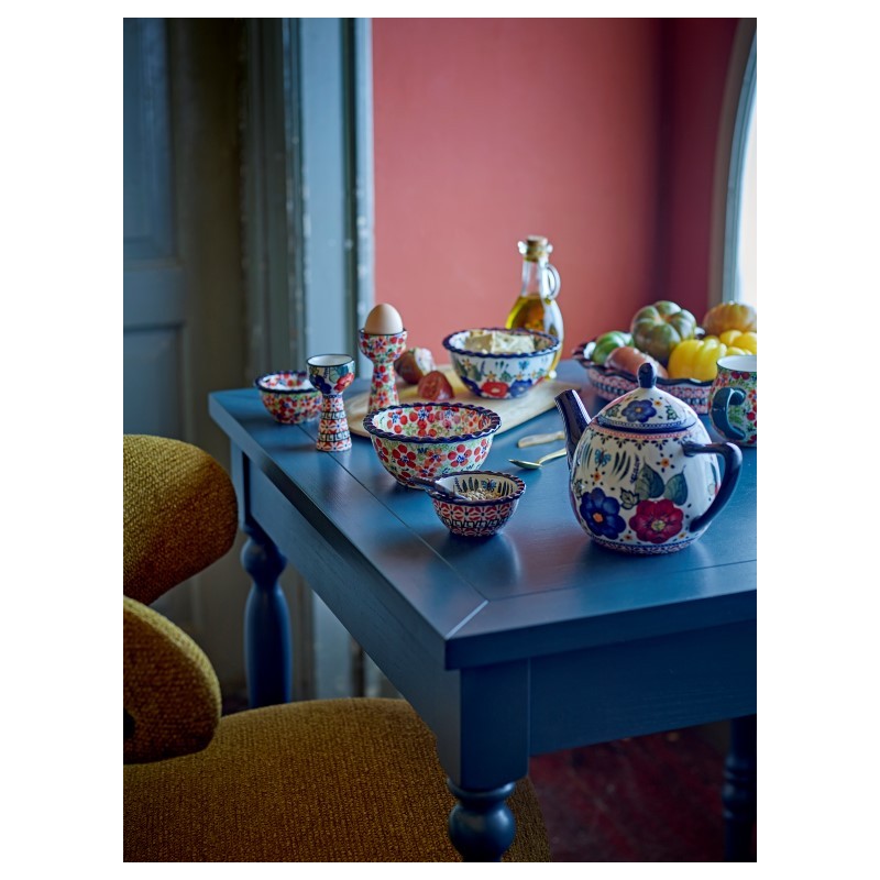 Bassy stół do jadalni, niebieski, Bloomingville