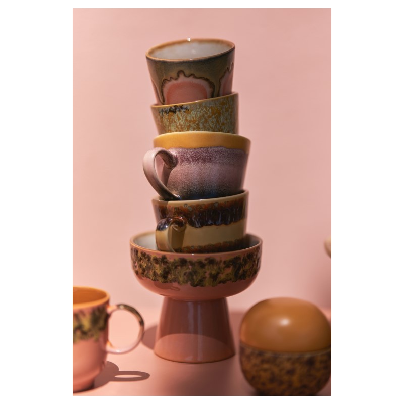 Kubek ceramiczny Sunset 70's Ceramisc do cappuccino, HKliving