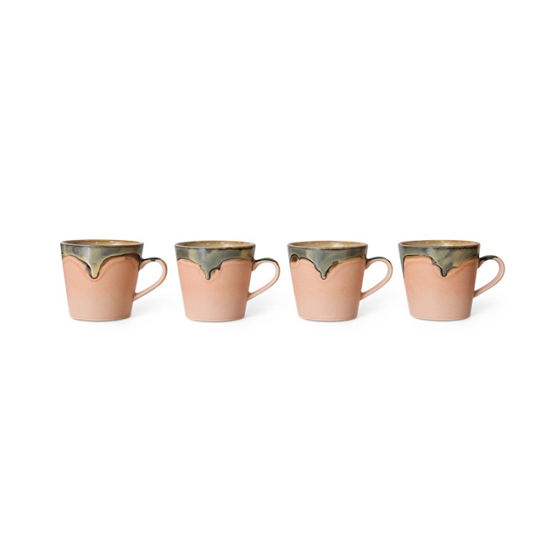 Kubek ceramiczny Blossom 70's Ceramisc do cappuccino, HKliving