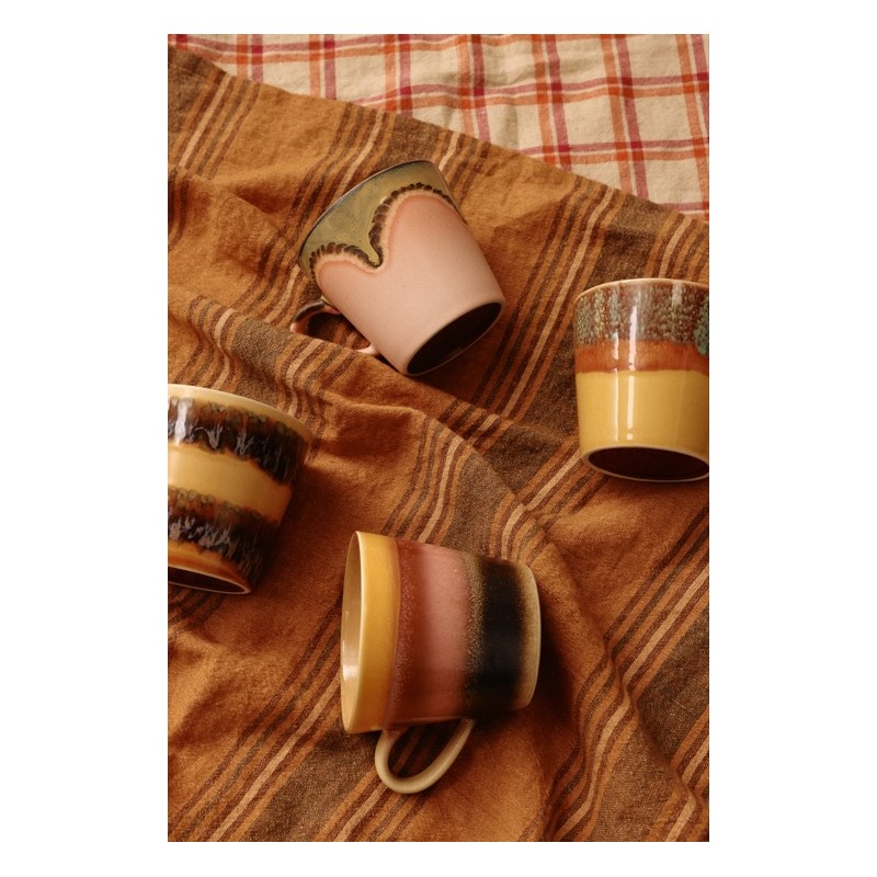 Kubek ceramiczny Blossom 70's Ceramisc do cappuccino, HKliving