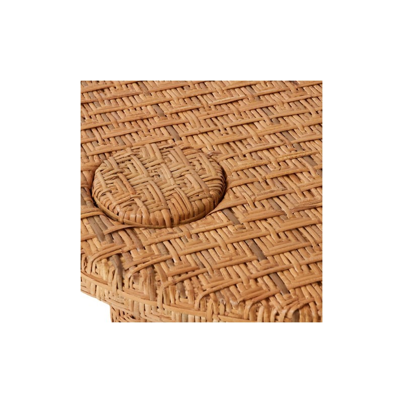 Woven stolik kawowy z rattanu, HKLiving