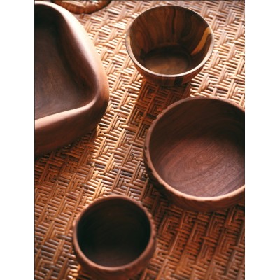 Woven stolik kawowy z rattanu, HKLiving