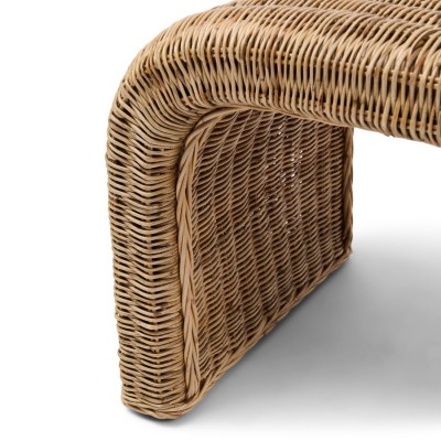 Ławka Santos z rattanu, Riviera Maison