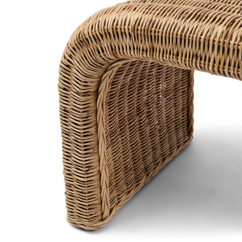 Ławka Santos z rattanu, Riviera Maison