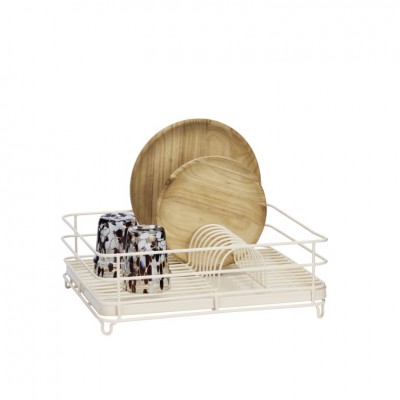 Suszarka na naczynia Crea, kremowa, Madam Stoltz